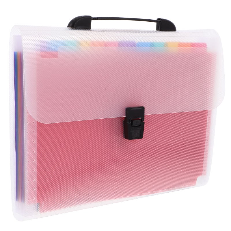 Office Expanding File Organizer Paper File Organizer Expanding Folder Multi-layer File Folder - Image 2