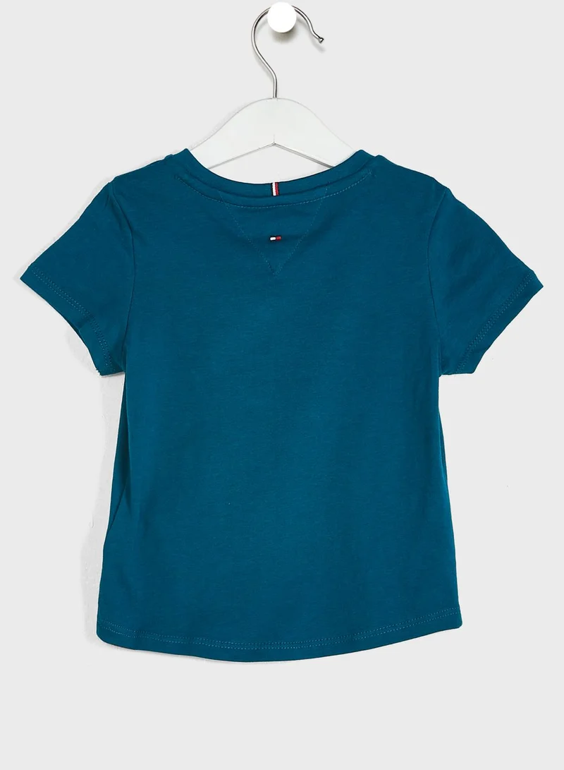 TOMMY HILFIGER Kids Graphic Glitter T-Shirt