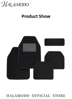 5PCS Universal Car Floor Mats Set Suede Car Carpet Car Floor Mats Premium Anti Slip PVC Automobile Pad Wear-resistant Mats Fit for Cars & Trucks & SUV - pzsku/Z6126BE27B7683172FC89Z/45/_/1735036265/28f032d4-a38e-4055-972a-e09e90e45ac3