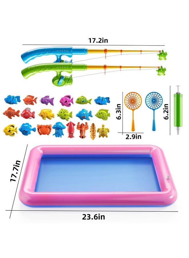 TEMI Fishing Toy for Kids 3-8 Years Old, Bath Toy for Child, Magnetic Fishing Pole for Toddlers, Summer Water Toys for Boys and Girls, Outdoor and Indoor Toys, Gifts for Birthday and Holidays - Image 2