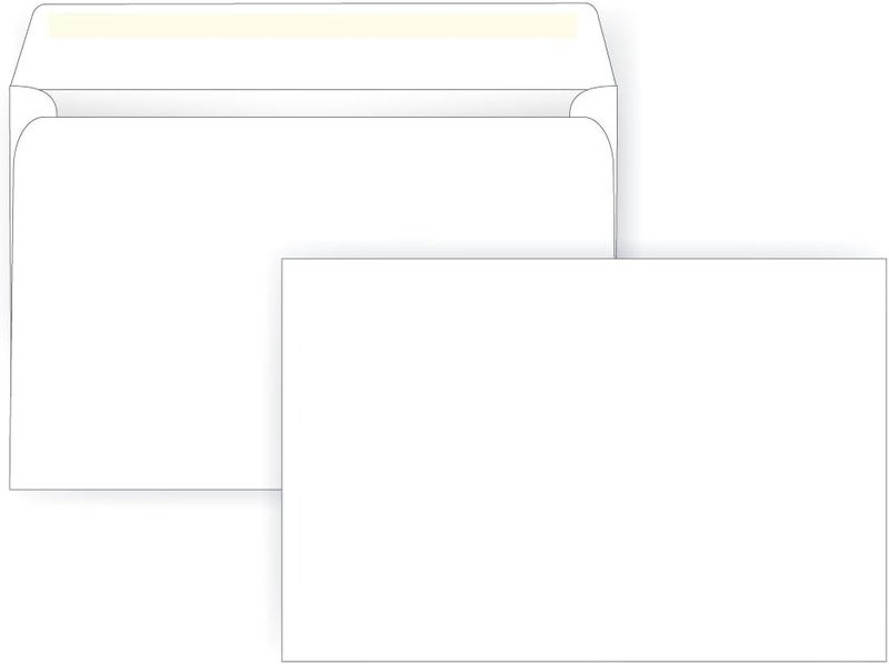 Office Express 6 1/2 x 9 1/2 Booklet Envelope - 24# White - Open Side (6.5 x 9.5) - Large Envelope Series (Box of 250) - Image 1