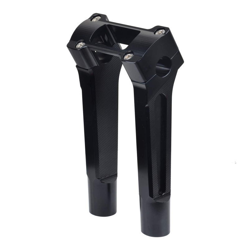 Goldfire Harley Handlebar Risers Straight Motorcycle Tall Handle Bar Riser Extension Kit Fit For Harley Universal 1 inch Handlebars M8 Softail Street Bob Breakout 20182022 Lowrider ST Black 8