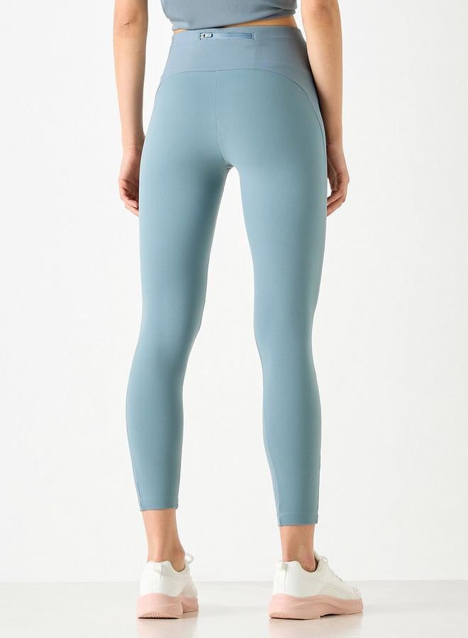 ADOT by Splash Leggings with Elasticated Waistband and Zip Pocket - Image 3
