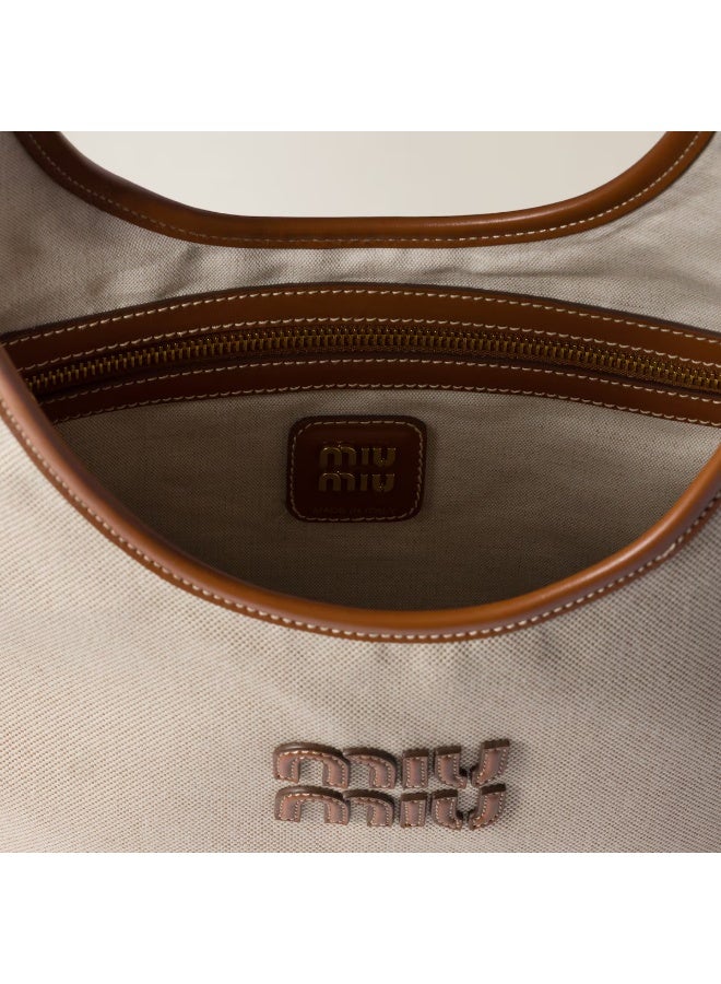 Miu Miu Ivy canvas tote bag Shoulder - Image 4