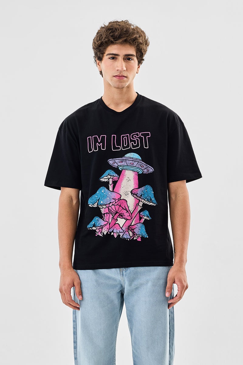SNITCH I'm Lost 100% Cotton Oversized T-Shirt - Image 4