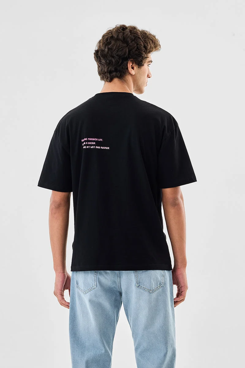 Snitch  I'm Lost 100% Cotton Oversized T-Shirt for Men | Best Price UAE