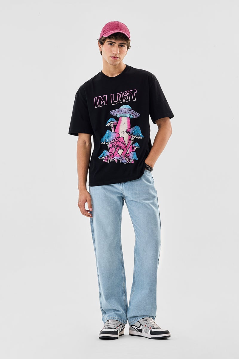 SNITCH I'm Lost 100% Cotton Oversized T-Shirt - Image 2