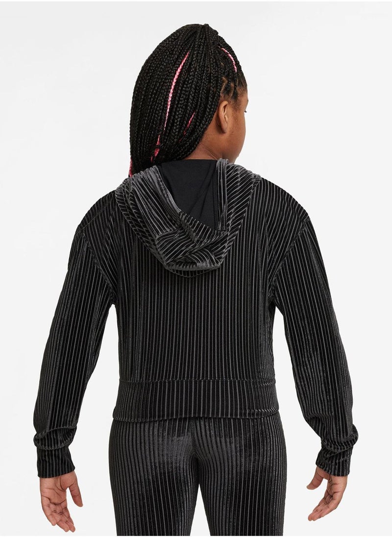 Nike Kid Nsw Cozy Ribbed Hoodie - Image 2