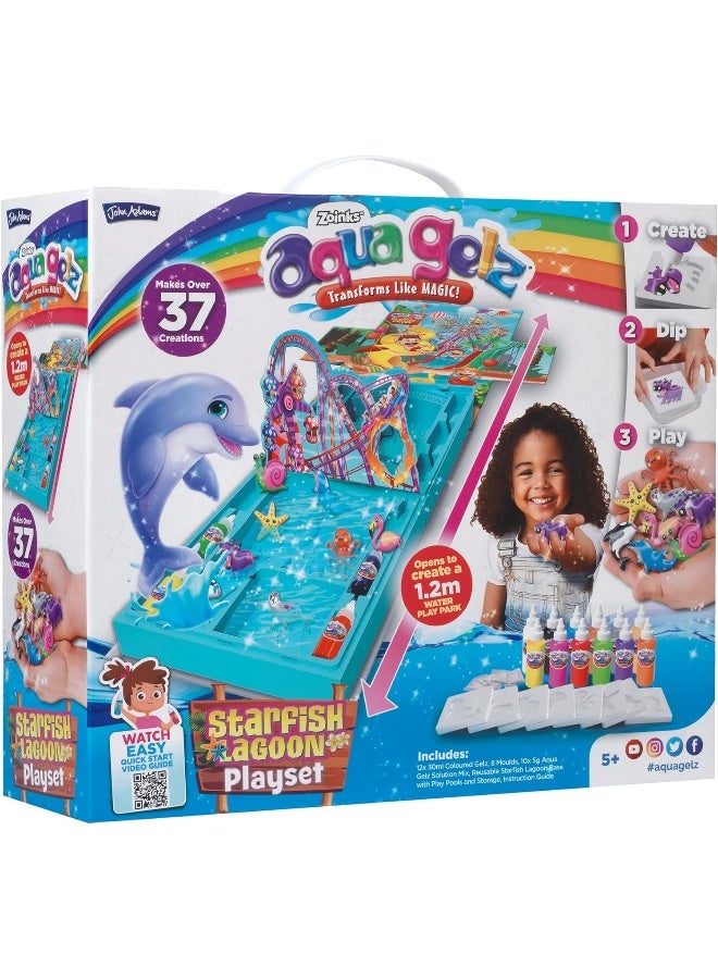 John Adams Zoinks Aqua Gelz Starfish Lagoon Playset - Image 1