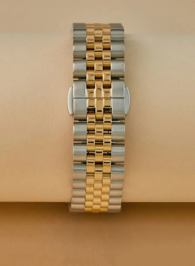 Jacques Du Manoir Classic Steel Strap Analog Watch