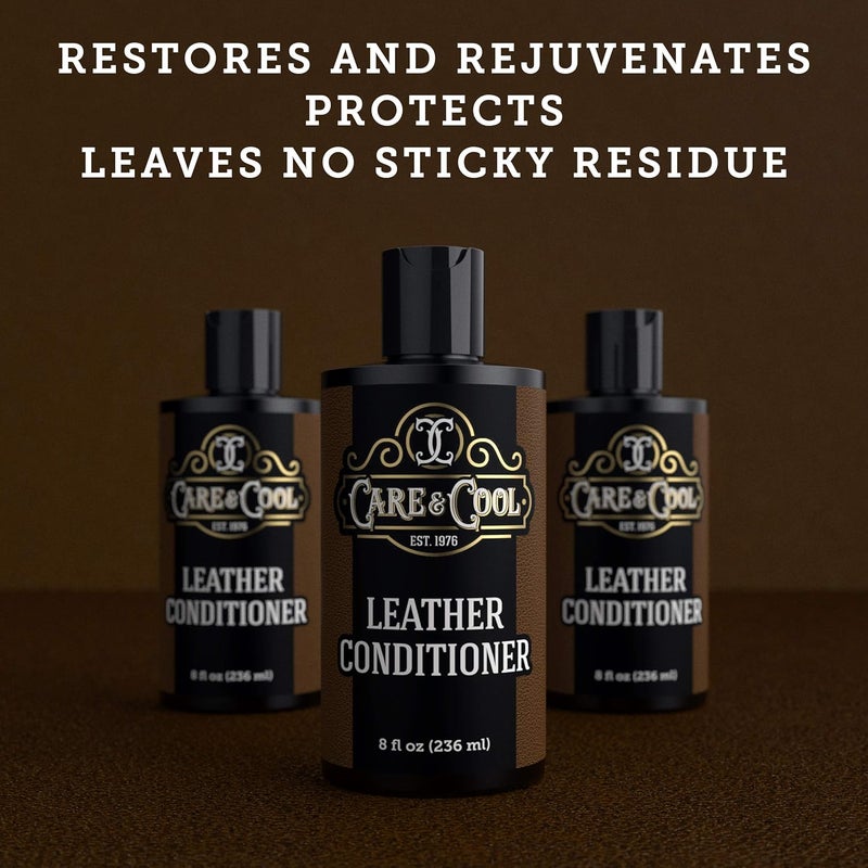 Care & Cool Care Cool Ultimate Leather Conditioner and Softener with Hitech Cloth Restores Polishes and Rejuvenates Your Shoes Boots Jackets Purses Bags Car Interiors Couches and other Furnitures - Image 4