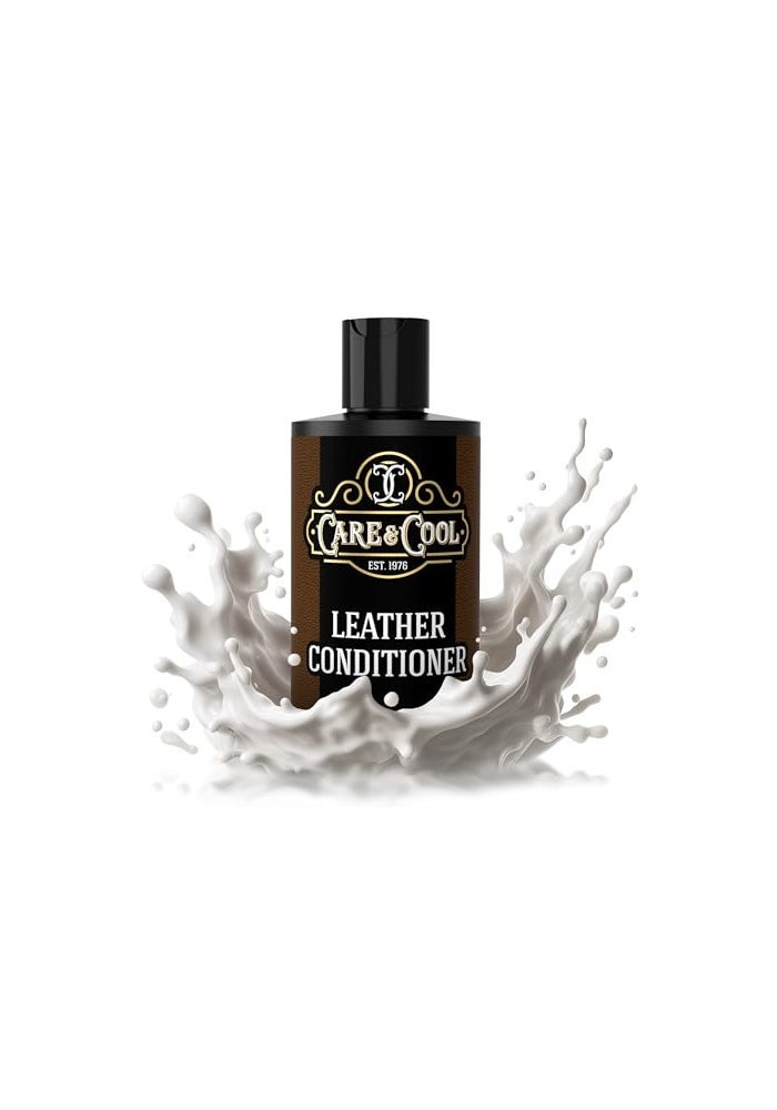Care & Cool Care Cool Ultimate Leather Conditioner and Softener with Hitech Cloth Restores Polishes and Rejuvenates Your Shoes Boots Jackets Purses Bags Car Interiors Couches and other Furnitures - Image 1