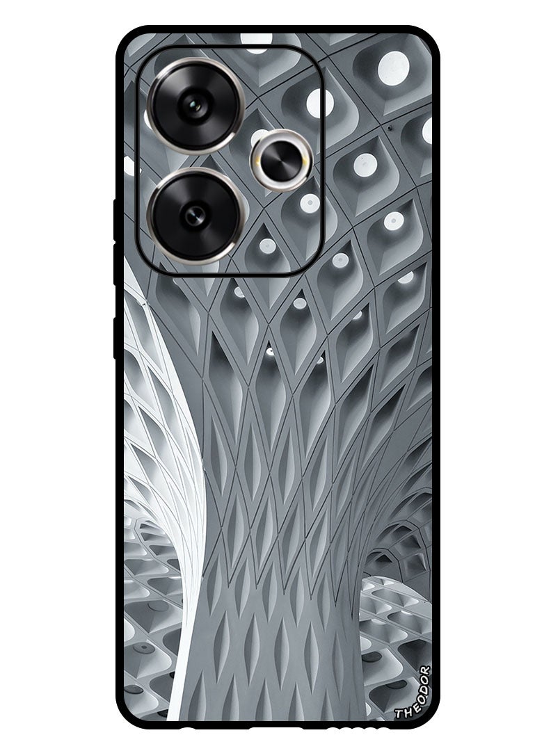 Theodor Protective Case Anti Scratch Shock Proof Bumper Cover For Xiaomi Redmi Turbo 3 architecture_design_minimalism - Image 1