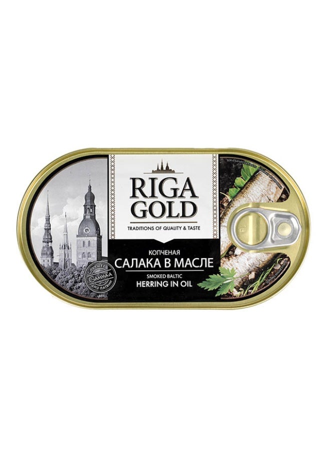 Smoked Baltic Herring In Oil - 190g