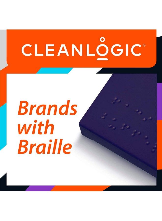 cleanlogic قماش تقشير الجسم مرن مع الفحم المنقّي - ليفة استحمام وغسل قابلة لإعادة الاستخدام - أداة العناية بالبشرة اليومية - عبوة قيمة تحتوي على 3 قطع - Image 5