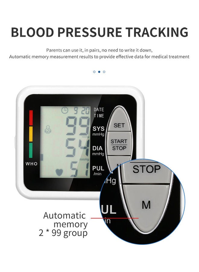 NIBEMINENT Blood Pressure Monitor with Automatic Large LCD Display - Image 2