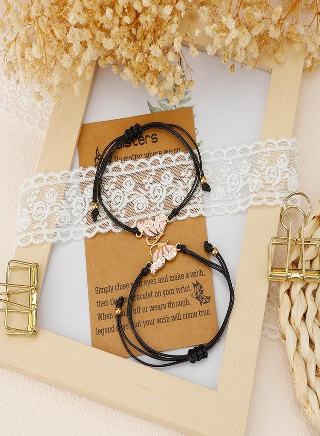 Dayofun Sisters Gifts from Sister Birthday Graduation Christmas Valentines Day Mothers Day Galentines Gifts Bracelet from Brother,Friendship Matching Bracelets,Best Friend Gift Present - Image 4