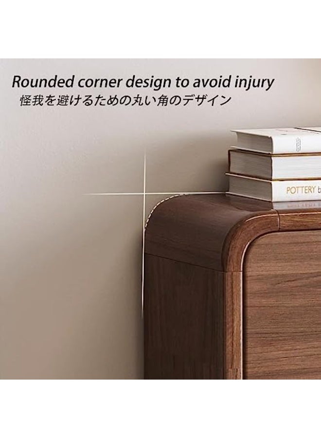 خزانة أحذية بثلاثة أدراج قابلة للطي، مقاس 100*24*119 سم، خزانة أحذية خشبية مخفية، خزانة تخزين أحذية منزلية عصرية، خزانة تخزين أحذية مستقلة للمدخل (أبيض، XG029) - Image 5