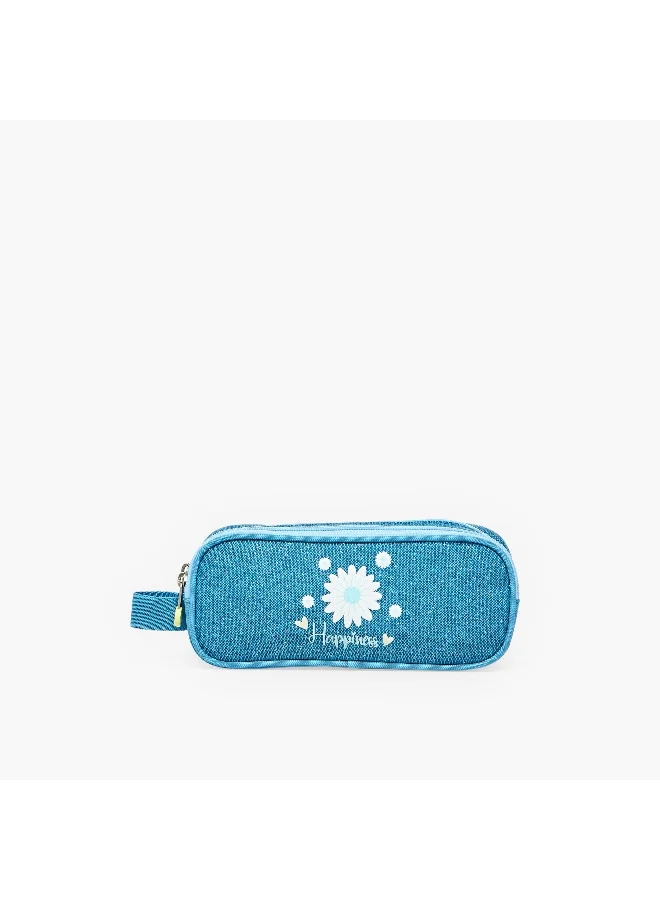 إينسو Enso-Happiness-Pouch-2 Cmprts-Polyester) Blue \ 23X9X7