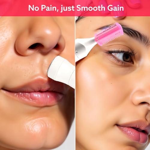 AGARO Rechargeable 3-in-1 Multi Trimmer For Women, Multipurpose Hair Remover for Women, Face, Leg, Eyebrow, Underarms, Bikini Trimmer, 90 minutes Runtime, White - Image 5