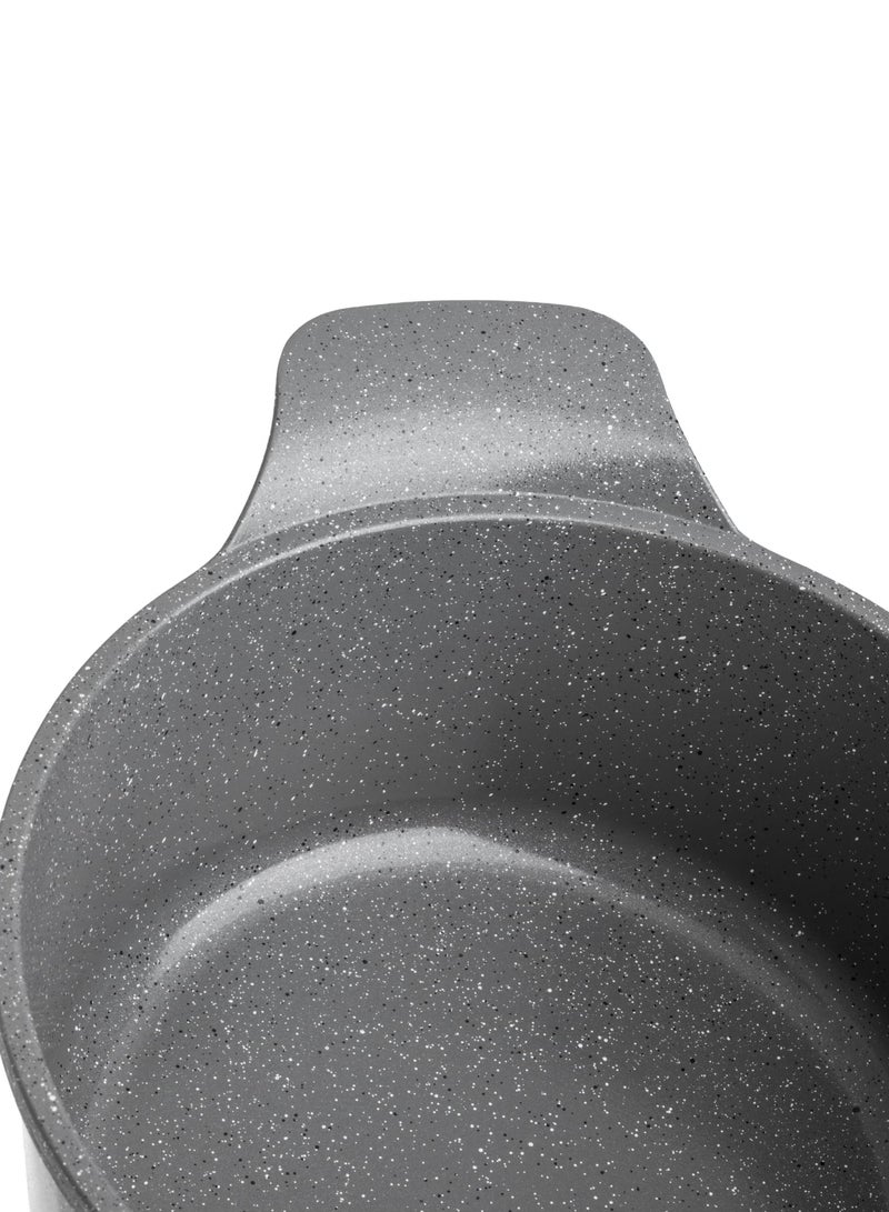 بادريق قدر جرانيت رمادي صنع في السعودية مقاس 18/20/22/24/28  سم - Image 3