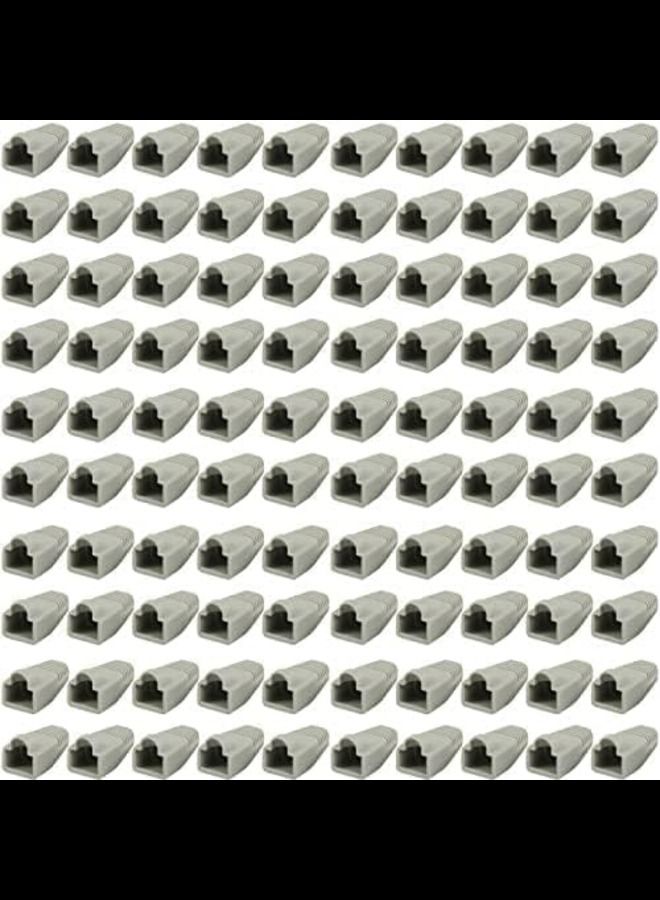 ABBASALI 100 Pcs Soft Plastic Cable Cap Connector Boots Plug Cover Strain Relief Boots  - Image 2