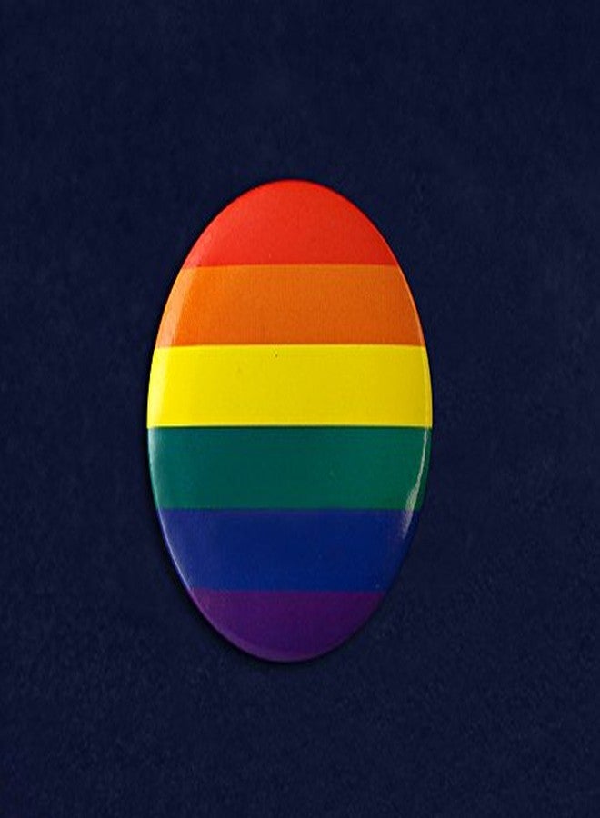 فوندريزينغ فور أ كوز عبوتان من دبابيس أزرار دائرية بألوان قوس قزح لدعم فخر المثليين - Image 2