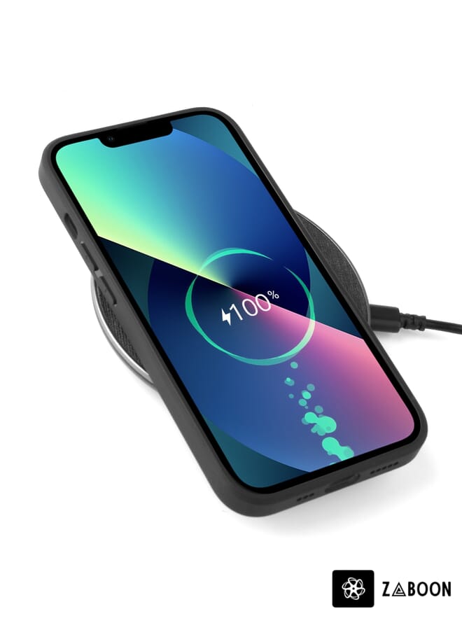 Zaboon Protective Case Cover For iPhone 13 Leather Back - Image 5