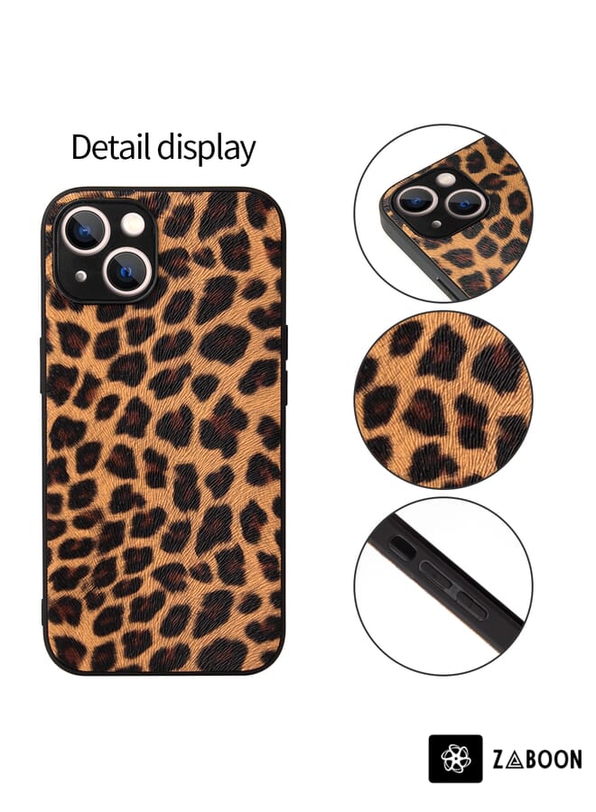 Zaboon Protective Case Cover For iPhone 13 Leather Back - Image 3