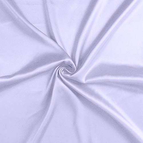 Oussum Satin Silk Pillowcase Cover Soft and Comfortable Hair & Skin Envelop Closure Home Decor Single Pcs with Free Scrunchie (Orchid Bloom, King Size (20"x40") - Image 5