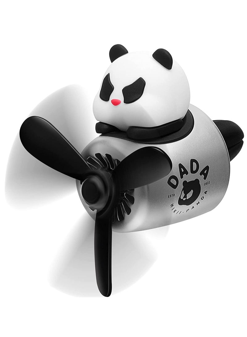 SYOSI Bear Pilot Car Air Freshener Cartoon Cute Car Diffuser Automotive Air Fresheners Cool Car Accessories Rotating Propeller Air Outlet Vent Fresheners Bear Pilot Car Perfume for Car Decoration - Image 1