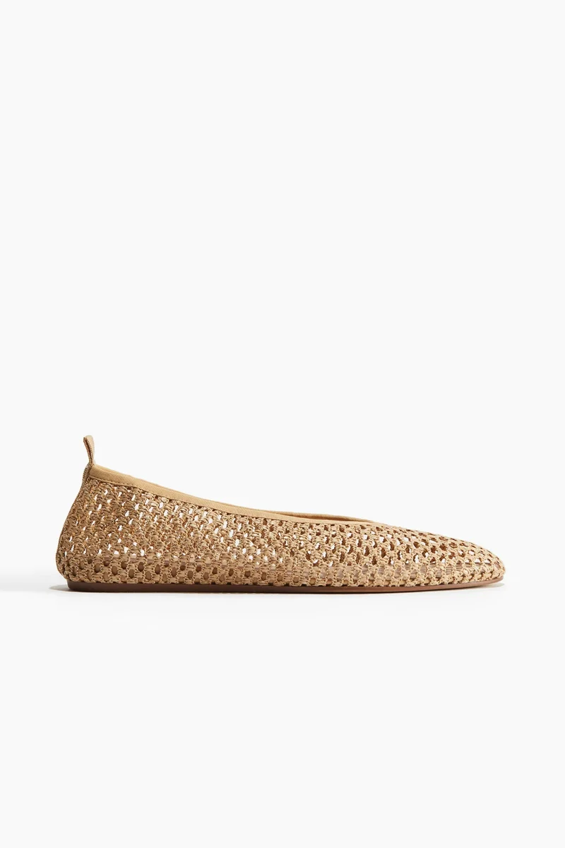 H&M Braided ballet pumps