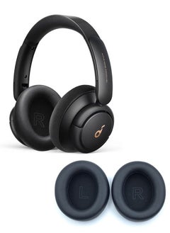 Generic Replacement Earpads Cushions For Soundcore Life Q30,Q35 Earpads Ear Cushions Black  - Image 3