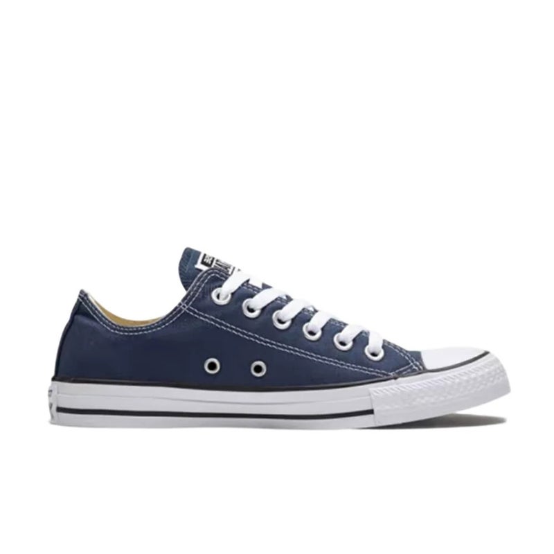 Converse Chuck Taylor All Star Low-Top Canvas Sneakers - Breathable, Soft, Durable, Non-Slip - Unisex Style - Blue - Image 3