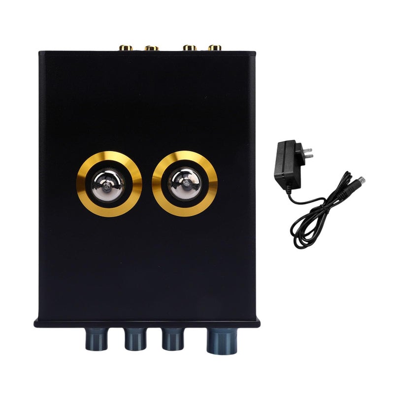 Vacuum Tube Amplifier with Bass Treble Adjustment US Plug 100 to 240V for Home Stereo - Image 2