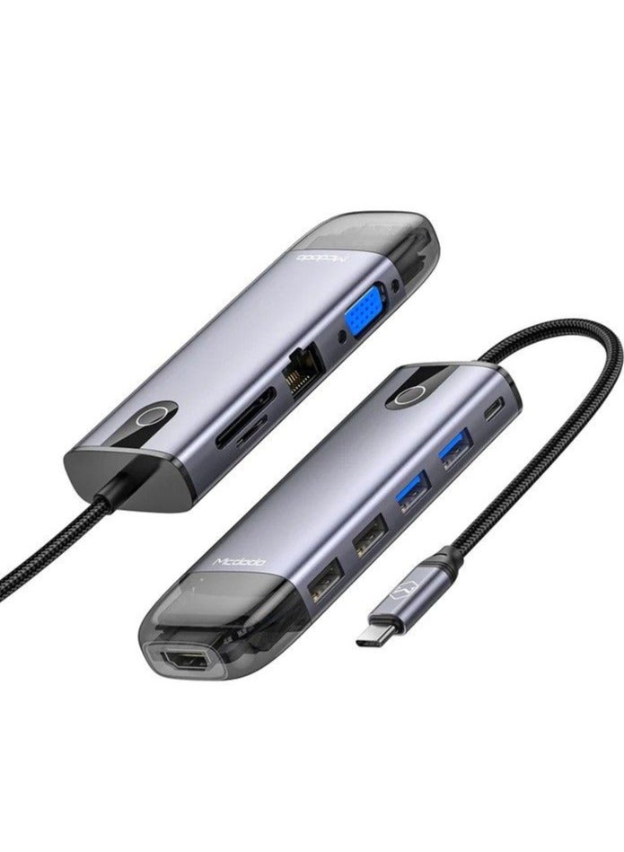Mcdodo 10-in-1 Multifunction Type-C Hub HU-7420 - Image 1