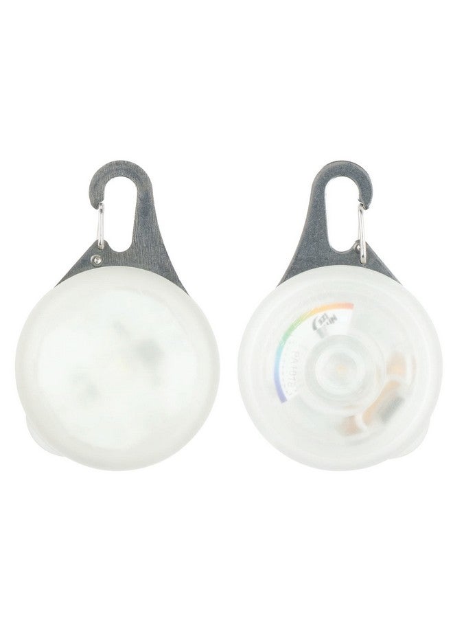 Nite Ize SpotLit XL Rechargeable Collar Light - Carabiner Keychain Clip with LED Light - Clip Color-Changing Light for Dog Collars - Disc-O Select - Image 5