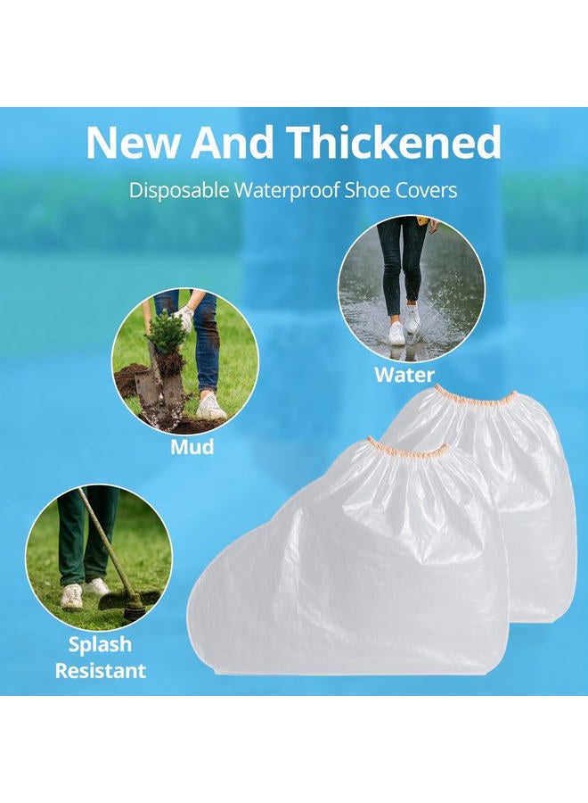 May Eileen Disposable Shoe Covers Waterproof (Adult Short Shoe Covers) - Image 3