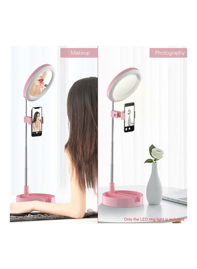 Loquat LED Photography Flash Light Pink/White/Silver - Image 4