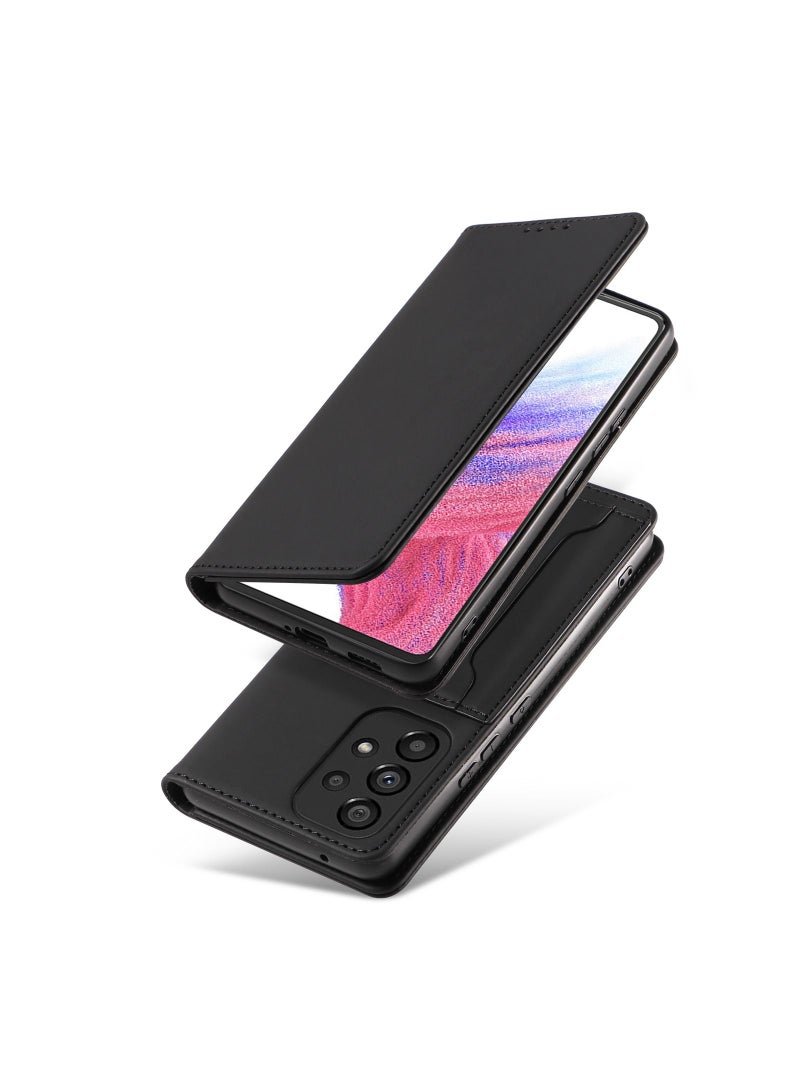 Loquat Suitable For Samsung Flip Solid Color Leather Case - Image 2