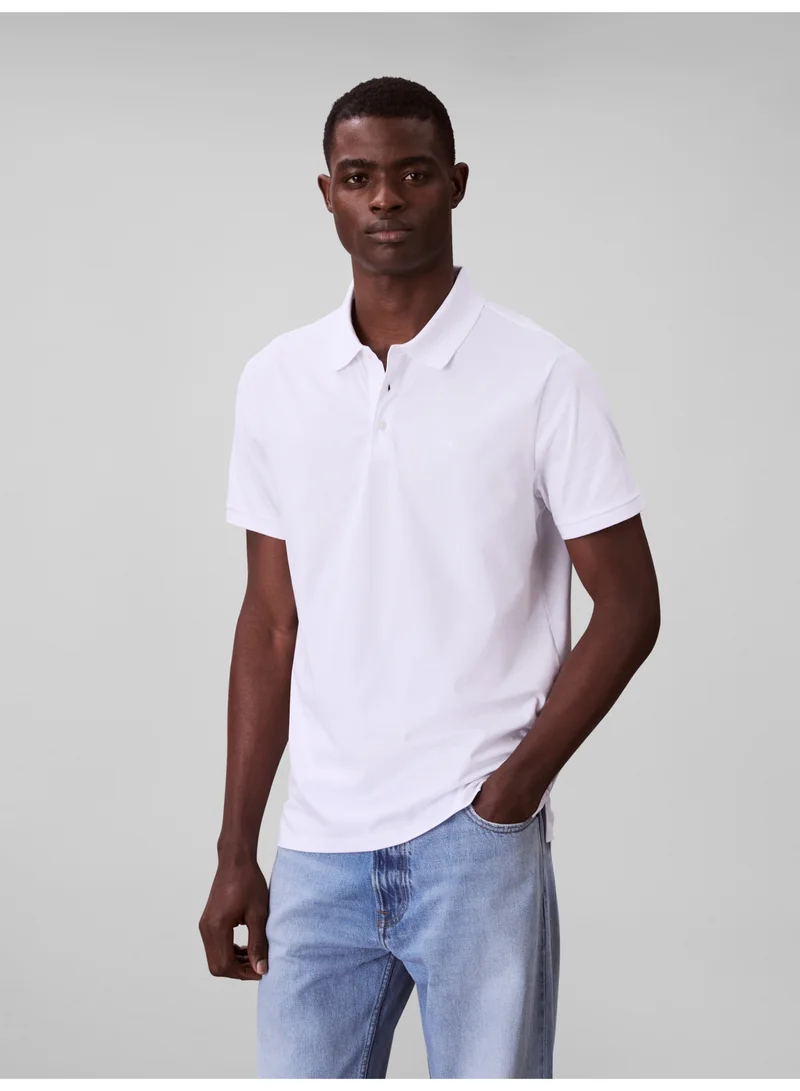 Calvin Klein Jeans Smooth Cotton Polo Shirt