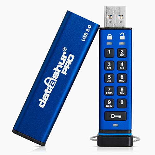 iStorage datAshur Pro 256 Bit Encrypted 8GB Encrypted USB 3.0 Flash Drive - Image 1