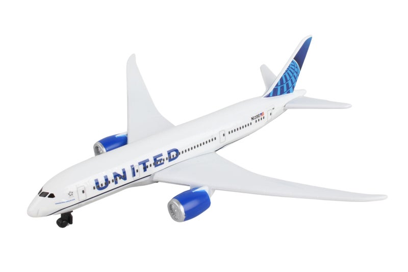 Daron Toy Airplane â€“ United Airlines â€“ Die-Cast Metal Model Airplane Toy with Plastic Parts for Kids Ages 3+ - Image 3