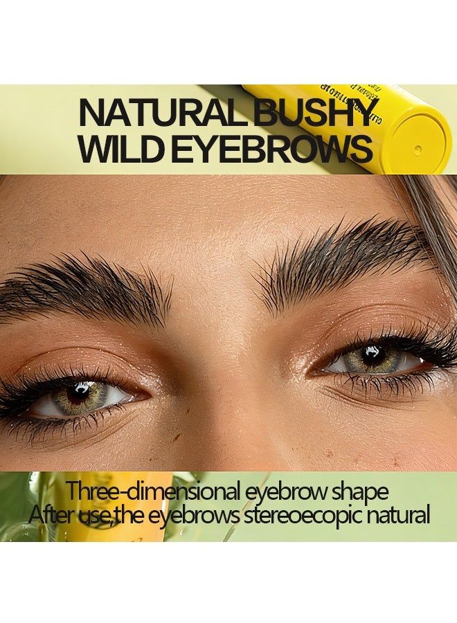 يونج فيجن جيل تحديد الحواجب الشفاف، جيل مكياج الحواجب، غراء حواجب طويل الأمد وجذاب، جيل حواجب شفاف مقاوم للماء، مقاوم للتلطخ، شمع حواجب سريع التجفيف لحواجب محددة ومظهر طبيعي 7 مل - Image 3