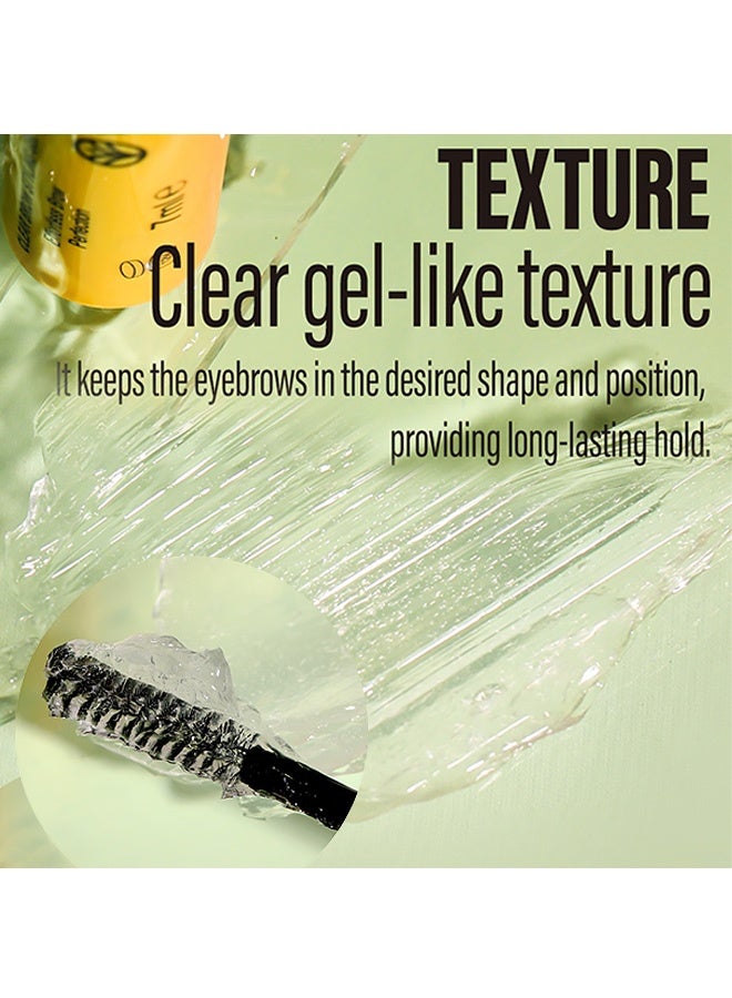 يونج فيجن جيل تحديد الحواجب الشفاف، جيل مكياج الحواجب، غراء حواجب طويل الأمد وجذاب، جيل حواجب شفاف مقاوم للماء، مقاوم للتلطخ، شمع حواجب سريع التجفيف لحواجب محددة ومظهر طبيعي 7 مل - Image 5