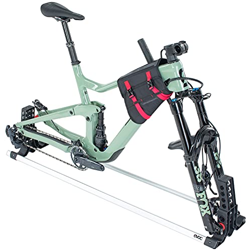 evoc حامل دراجات EVOC BIKE STAND PRO للنقل للدراجات (للنقل في جميع حقائب الدراجات، جميع أنواع الدراجات، جميع أحجام الدراجات، تثبيت محور متغير، قاعدة العجلات: 124-130 سم)، أسود - Image 3