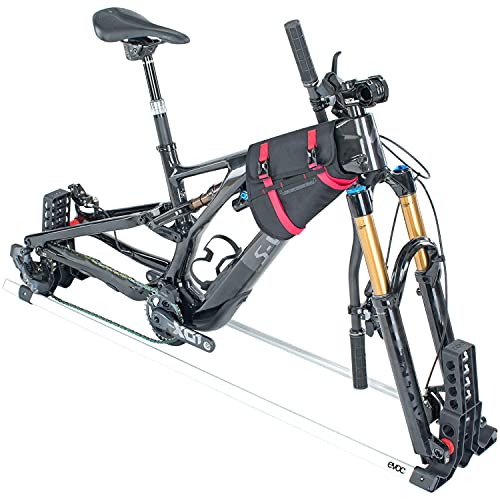 evoc حامل دراجات EVOC BIKE STAND PRO للنقل للدراجات (للنقل في جميع حقائب الدراجات، جميع أنواع الدراجات، جميع أحجام الدراجات، تثبيت محور متغير، قاعدة العجلات: 124-130 سم)، أسود - Image 4