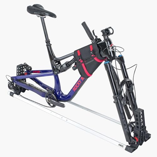 evoc حامل دراجات EVOC BIKE STAND PRO للنقل للدراجات (للنقل في جميع حقائب الدراجات، جميع أنواع الدراجات، جميع أحجام الدراجات، تثبيت محور متغير، قاعدة العجلات: 124-130 سم)، أسود - Image 5