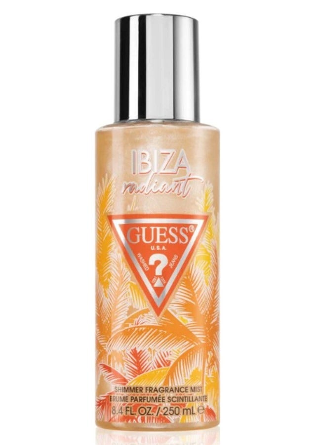 GUESS رذاذ الجسم إيبيزا المشع 250 مل