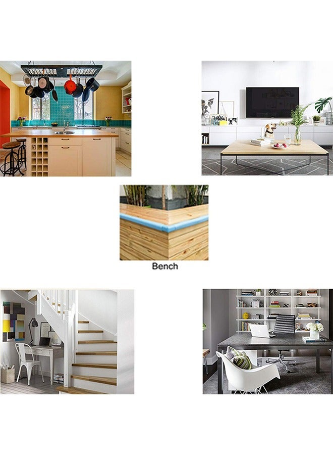 Extra Thick Furniture Table Edge Protectors Foam Baby Safety Bumper Guard 2 m (Blue) - Image 3